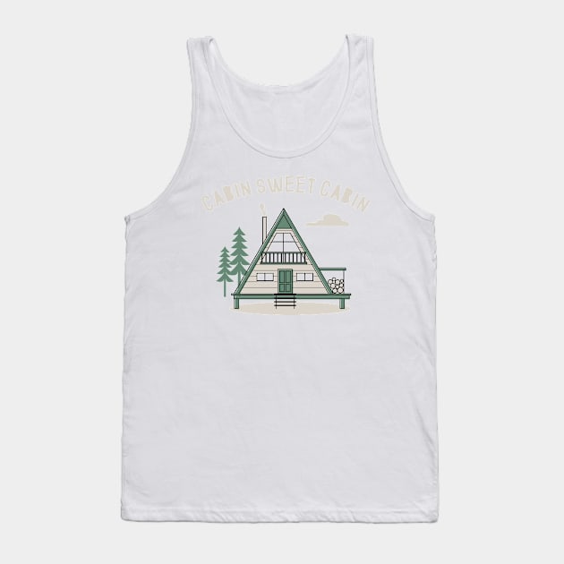 Cabin Sweet Cabin Tank Top by cabinsupply